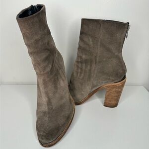 All Saints Suede Boots - Size 38